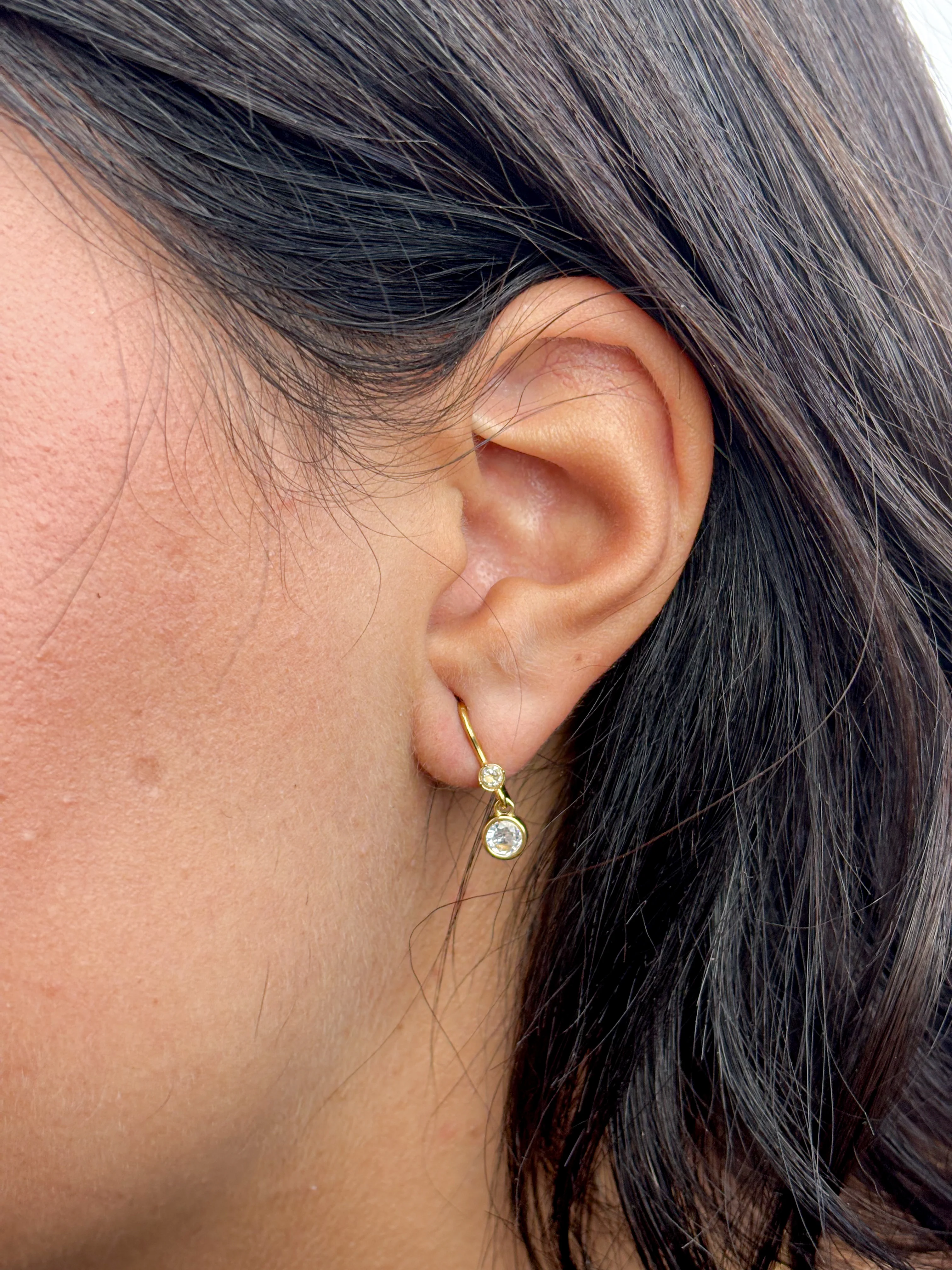Boucles d'oreilles Blandine - A58 - Image 2